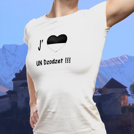 Mode T-shirt - J'aime un Dzodzet