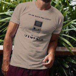 Humoristisch T-Shirt - Vintage Gameboy - für Herren