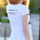 Women's Slim Funny T-Shirt - Maman 1.0