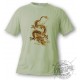 T-Shirt - Chinesischer Drache, Alpine Spruce