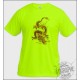 T-Shirt - Chinesischer Drache, Safety Yellow (fluo)