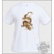 Donna o Uomo T-shirt - Chinese Drago, White
