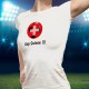 T-Shirt Football  - Hop Suisse - mode pour dame