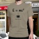 T-Shirt humoristique mode homme - La relativité du café, Alpin Spruce