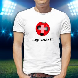 Men's or Women's T-Shirt - Hopp Schwiiz !!!, White