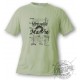 Women's or Men's T-shirt - Ma vie - Real or virtual, Alpine Spruce