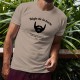 Lorsque deux barbes se croisent, la plus petite cède le passage ✪ Règle de la barbe N°2 ✪ T-Shirt homme