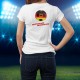 Women's slim T-shirt - Soccer - Deutschland Deutschland