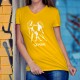 T-Shirt coton dame - signe astrologique - Gémeaux