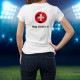 T-Shirt slim Donna - Calcio -- Hopp Schwiiz !!!