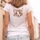 Donna T-shirt - faccia gatto norvegese