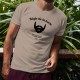 T-Shirt humoristique homme - Règle de la barbe 4 - humidifier sa barbe