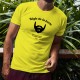 T-Shirt humoristique homme - Règle de la barbe 4 - humidifier sa barbe