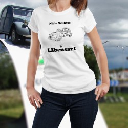 Lustige Damenmode T-shirt - Döschwo Läbensart