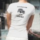 Vintage Renault 4L ✿ Je ne suis pas vieille je suis Vintage ✿ T-Shirt humoristique dame