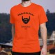 T-Shirt humoristique homme - Règle de la barbe 5 - Lion sans crinière