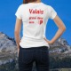 Frauenmode T-shirt - Valais, gravé dans mon Coeur