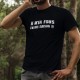 Uomo cotone T-Shirt - Je m'en fous d'avoir raison