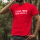T-shirt coton mode homme - Je m'en fous d'avoir raison