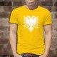 Herren Mode Baumwolle T-Shirt - Albaner Adler