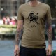 T-Shirt signe astrologique - Lion - pour homme