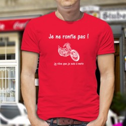 Baumwolle T-Shirt - Je ne ronfle pas