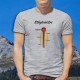 T-Shirt humoristique -  Ethylomètre valaisan - mode homme - alcootest gendarmerie cantonale valaisanne