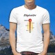T-Shirt humoristique -  Ethylomètre valaisan - mode homme - alcootest gendarmerie cantonale valaisanne