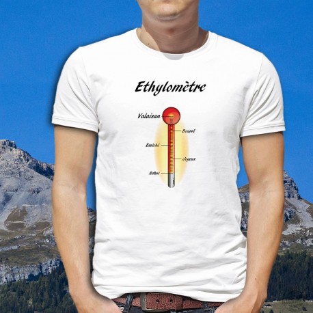 T-Shirt - Ethylomètre valaisan, Ash Heater