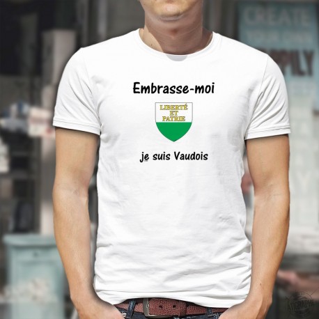 T-Shirt - Embrasse-moi, je suis Vaudois