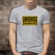 Funny T-Shirt - ATTENTION, de mauvaise humeur