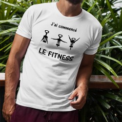 T-Shirt - J'ai commencé le Fitness