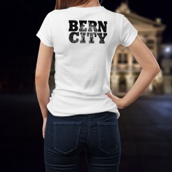 T-Shirt mode femme - BERN CITY Black - Palais fédéral