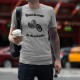 Funny T-Shirt - Trace ta route, la vie est belle