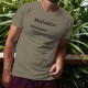 Motivation, téléchargement en cours ★ T-Shirt humoristique homme, pour ceux qui doivent récupérer la motivation ailleurs...