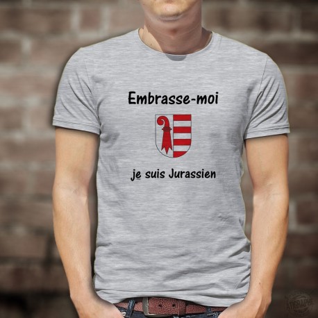 Men's T-Shirt - Embrasse-moi, je suis Jurassien