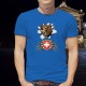 Ours et blason suisse ✚ T-shirt coton mode homme