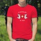 In Switzerland we Trust ✚ Men's cotton T-shirt with two Holstein cows surrounding the Swiss crest