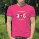 In Switzerland we Trust ✚ Men's cotton T-shirt with two Holstein cows surrounding the Swiss crest