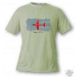 Women's or Men's Aircraft T-shirt - Pilatus - PC21, Alpine Spruce