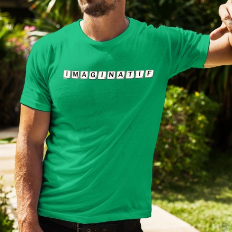 T-shirt coton mode homme - Imaginatif