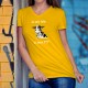 Baumwolle T-Shirt - Je suis folle et alors