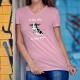 Baumwolle T-Shirt - Je suis folle et alors