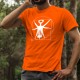 Men's cotton T-Shirt - The Vitruvian corkscrew