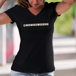 Women's cotton T-Shirt - Mystérieuse