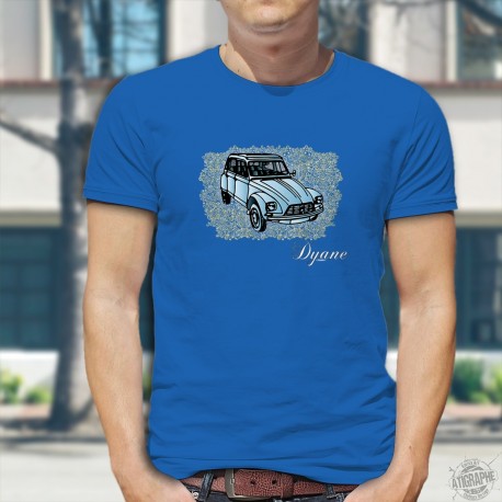 Herren Mode Baumwolle T-Shirt - Dyane Citroën