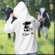 Lady's funny cow Hoodie - Liauba