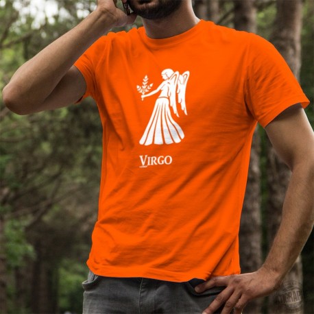 Men's Fashion cotton T-Shirt - astrological sign Virgin