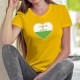 Women's cotton T-Shirt - Vaud Heart