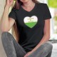 T-shirt mode coton Dame - Coeur vaudois